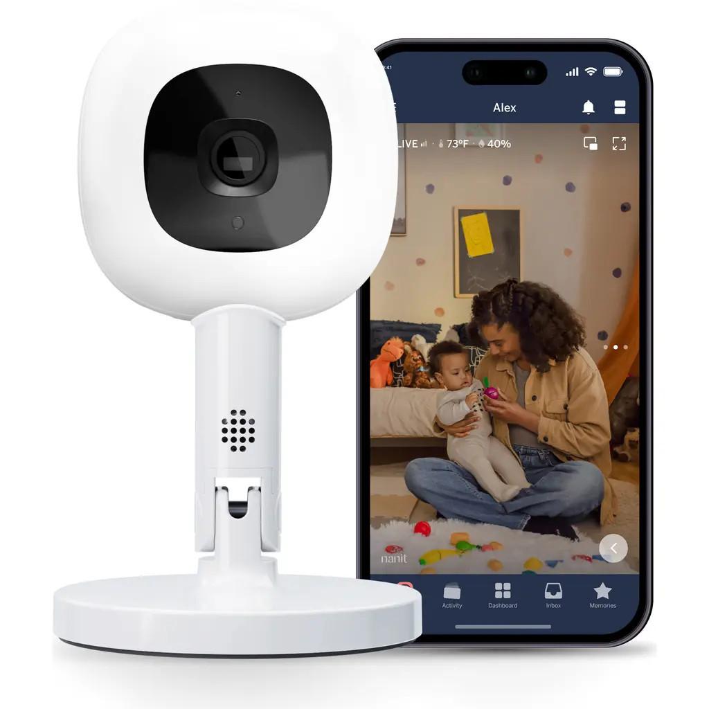 Nanit Pro Camera & Flex Stand Set in White at Nordstrom | Nordstrom