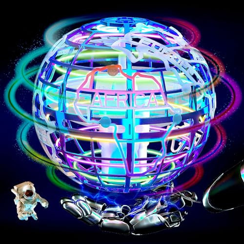 RIEYON Flying orb Ball 2024 Upgrade Hover Boomerang Ball 6 Lighting Effects Cool Toys for Kids Teen Adults Indoor Outdoor Flying Ball Toy | Amazon (US)