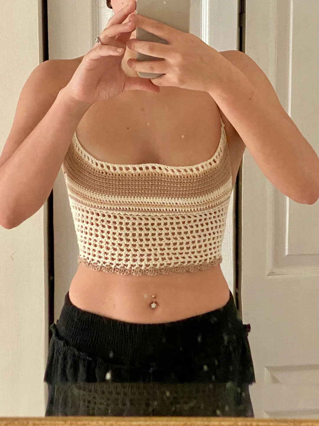 Crochet Crop Top - Etsy | Etsy (US)