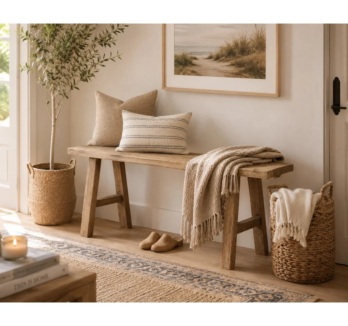 Solid Wood Bench | Wayfair North America