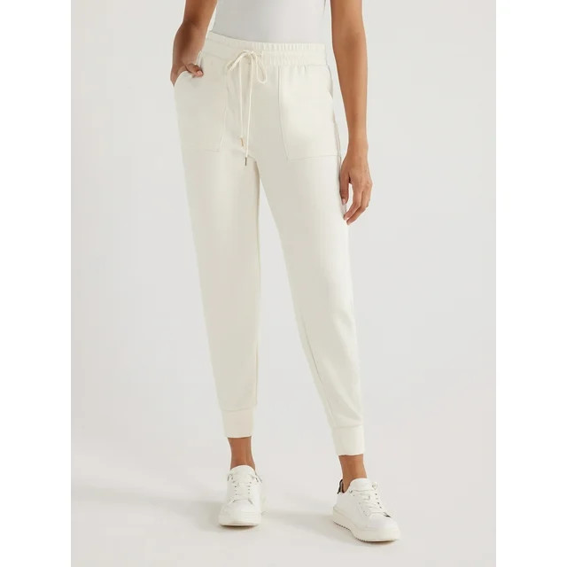 Scoop Women's Scuba Knit Pants with Pockets, Sizes XS-XXL - Walmart.com | Walmart (US)