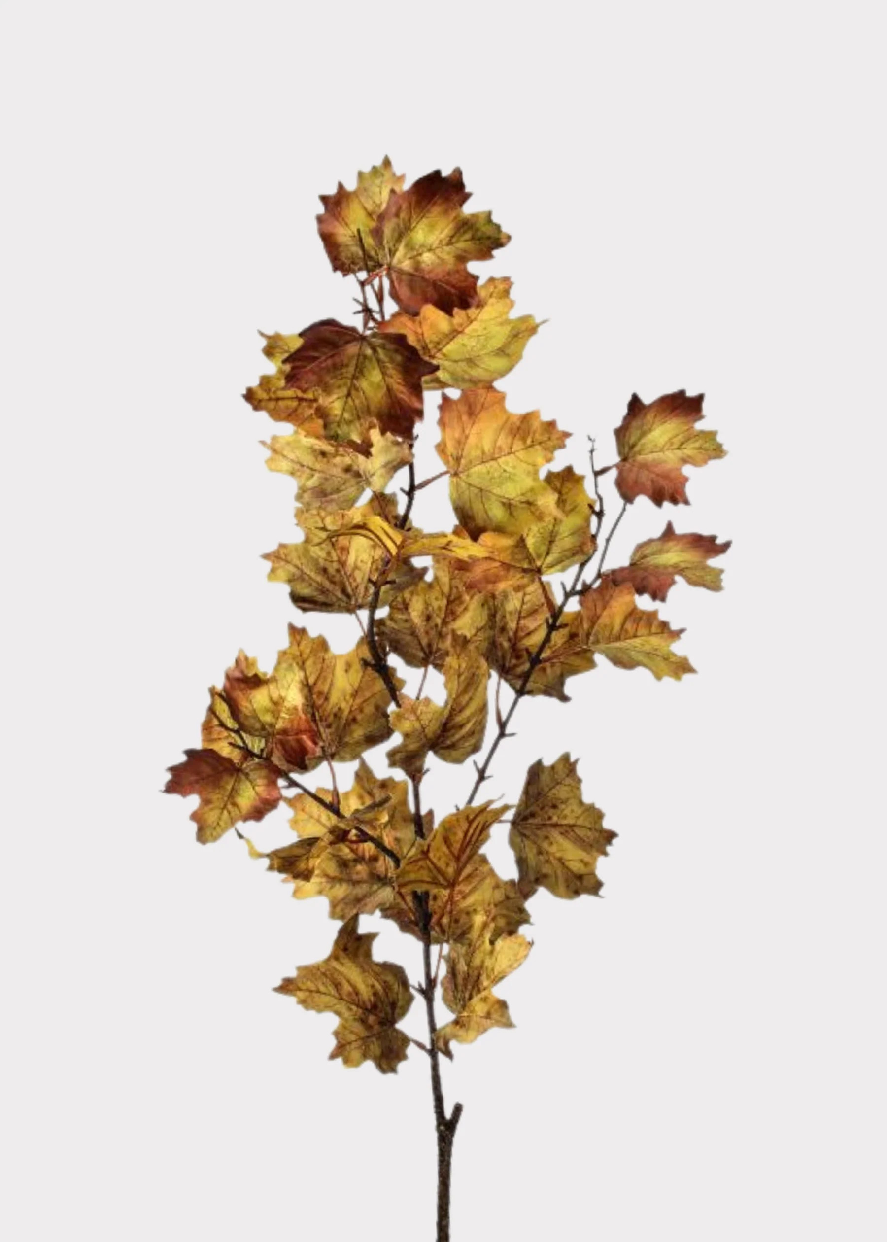 Green Maple Leaf Branch | Artificial Fall Leaves at Afloral | Afloral