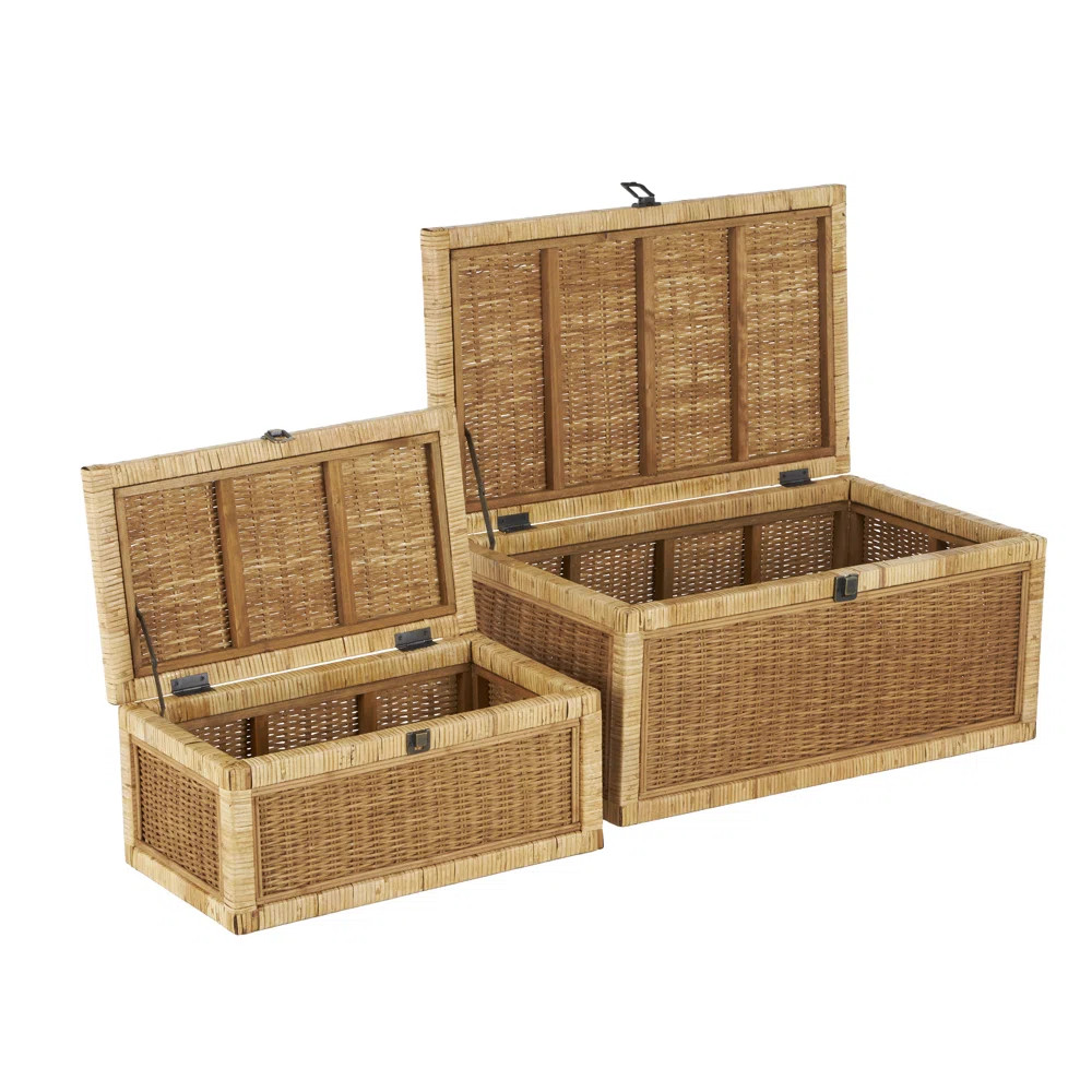 Bay Isle Home Antonnia 2 Piece Handmade Wooden Decorative Box Set & Reviews | Wayfair | Wayfair North America
