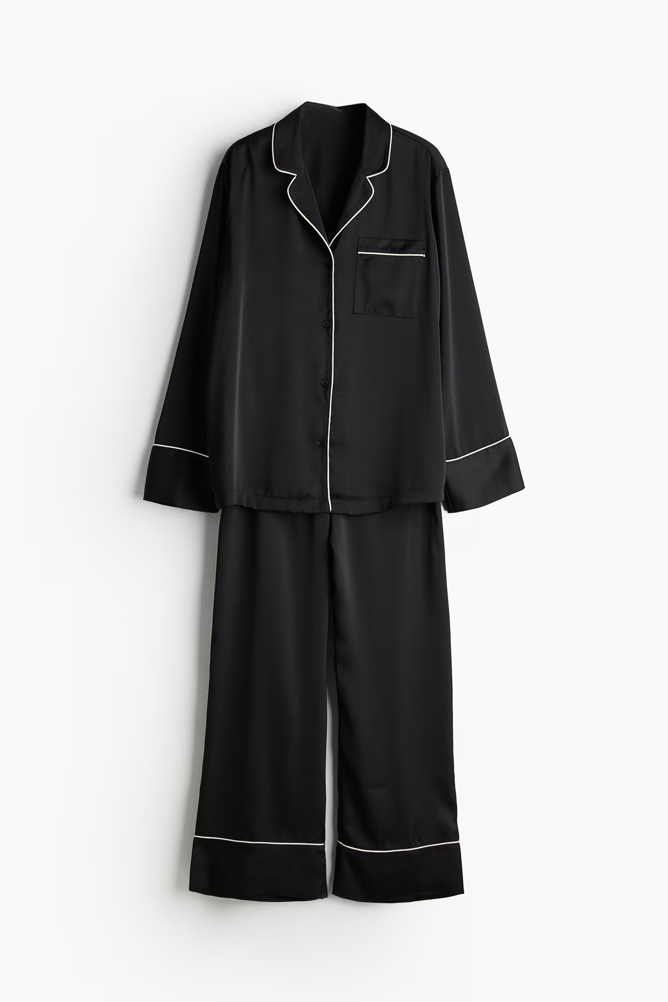 Satin pyjamas | H&M (UK, MY, IN, SG, PH, TW, HK)