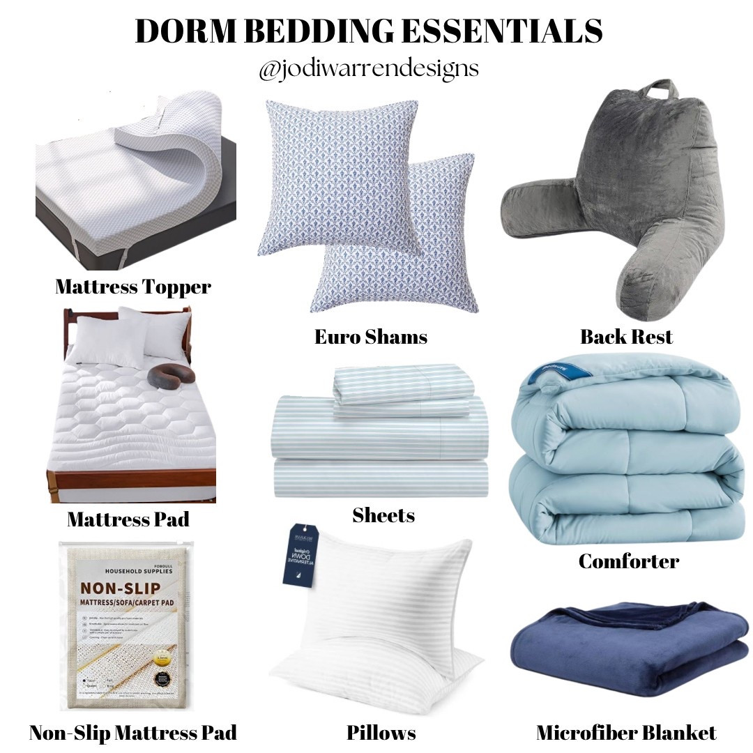College dorm room bedding essentials—the tried and true gold standard! 

#LTKU #LTKHome
