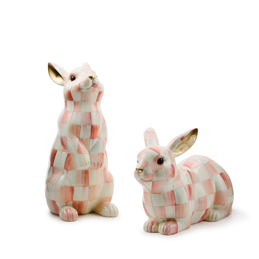 Rosy Check Resting Bunny | MacKenzie-Childs