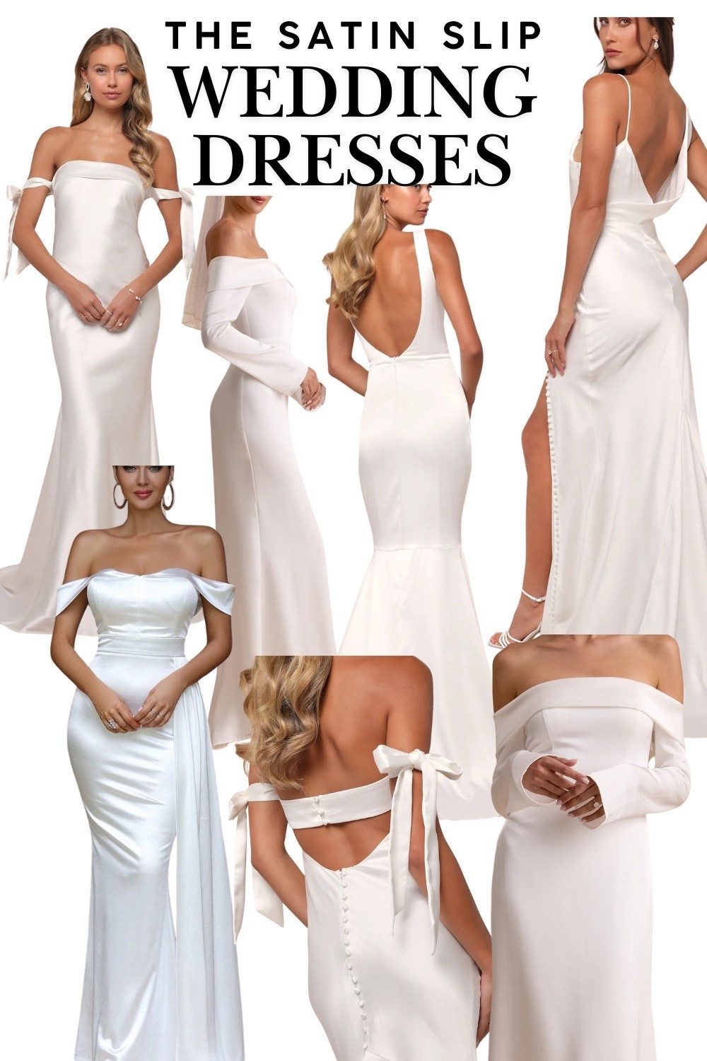 Effortless. Chic. Timeless.

A satin slip dress is one of the most flattering and versatile wedding dress styles ever. It skims the body beautifully, photographs like a dream, and feels modern without trying too hard. Clean lines, soft movement, and that quiet luxury energy — it truly never goes out of style.

Perfect for:
• Courthouse weddings
• Elopements
• Modern brides
• City weddings
• Minimalist aesthetics

#modernbride #elopementdress #courthousewedding #minimalistbride #weddingdressinspo #citybride #modernwedding #bridalstyle #brideinspo #weddingfashion

#LTKstorytime #LTKootd #LTKWedding