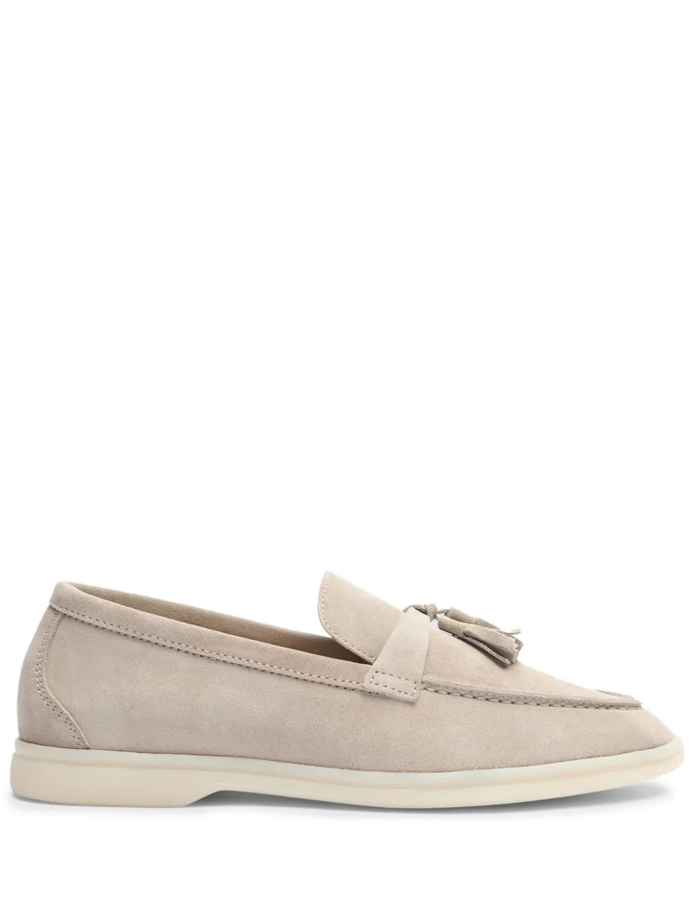 Scarosso Leandra calf-leather Loafers | Neutrals | FARFETCH | Farfetch Global