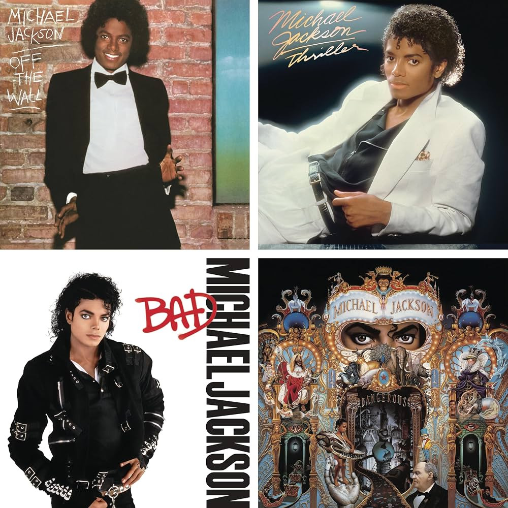 Michael Jackson 4 Album Collection: Off the Wall / Thriller / Bad /Dangerous - Limited Pressing R... | Amazon (US)