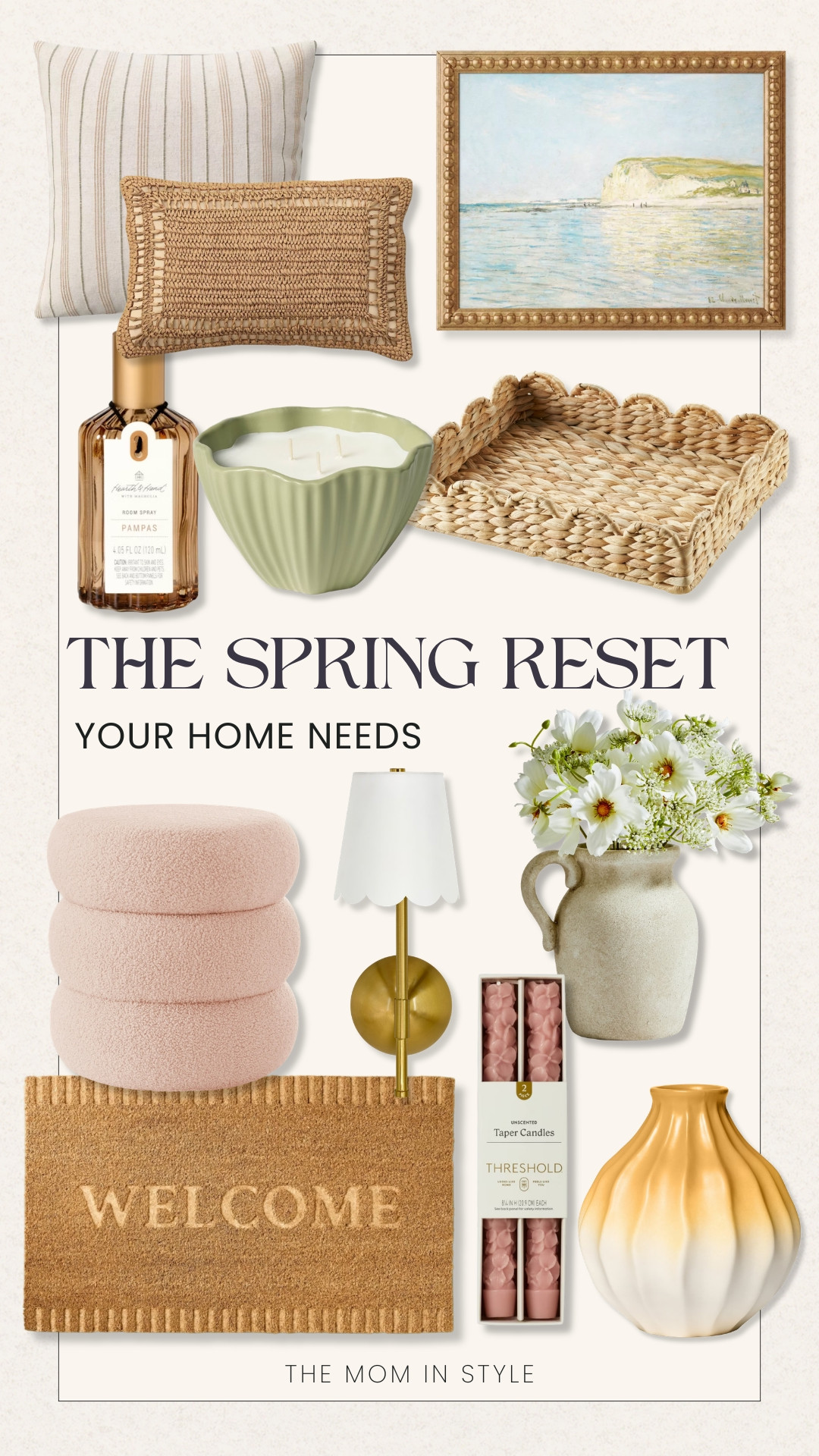 Spring cleaning, spring home decor, affordable home decor, spring reset, themominstyle 

#LTKSeasonal #LTKHome
