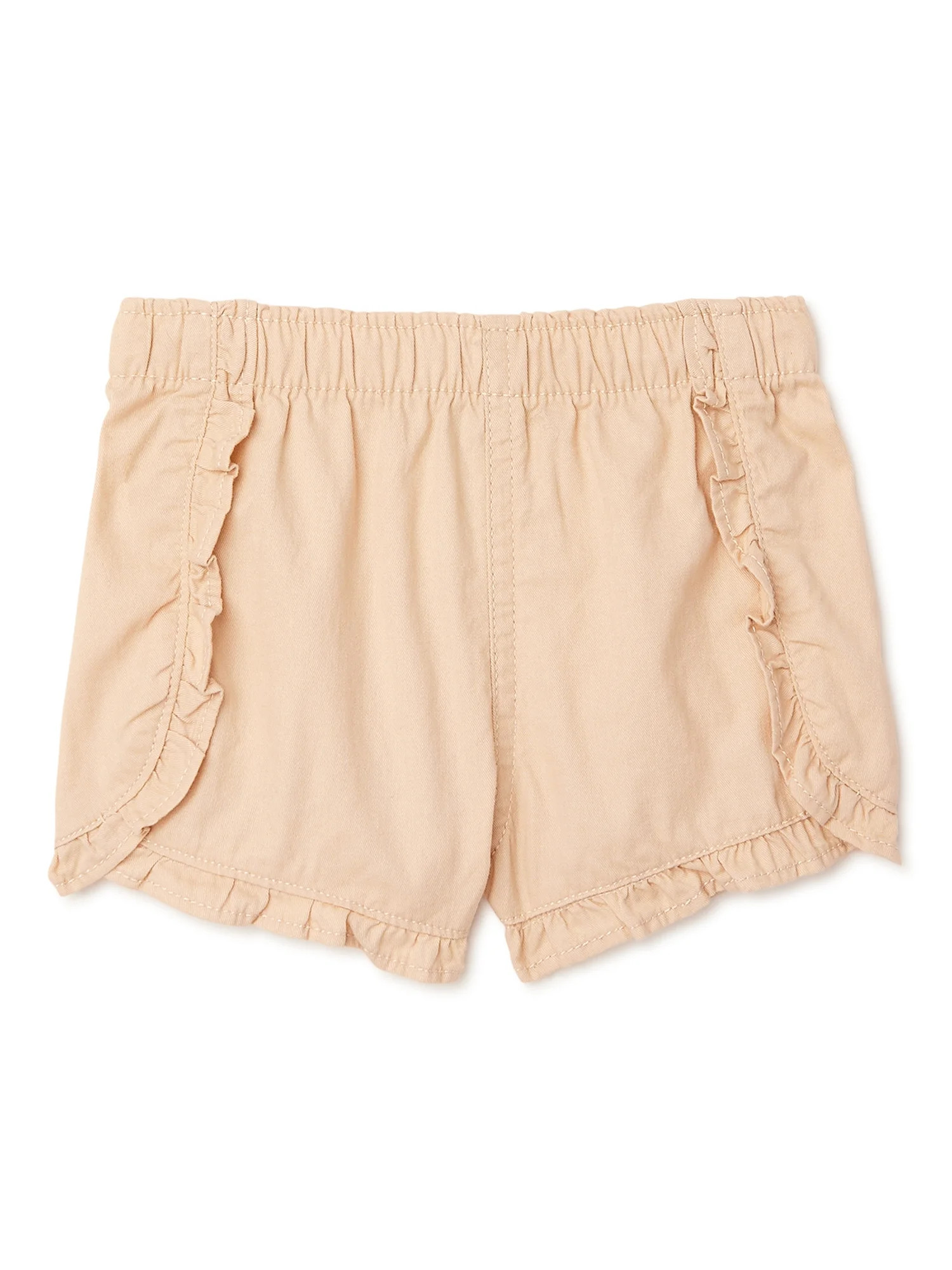 Garanimals Baby Girls Solid Woven Short, Sizes 0 Month - 24 Month | Walmart (US)