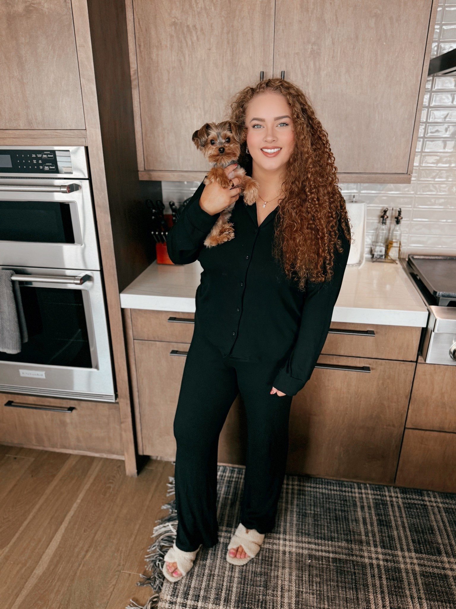  Cozy days in Park City 🖤 Just me, my favorite lounge set, and this little cutie keeping me company 🐾🏡 lounge set | amazon lounge set | black lounge set | comfy lounge set | lounge wear | amazon lounge wear | Amazon black lounge wear | two piece set | amazon two piece set | casual two piece set | comfy two piece set | Amazon finds | Amazon fashion | amazon outfit | amazon look | skims lookalike | skims lookalike set | skims pajamas 

#LTKMidsize #LTKSaleAlert #LTKSeasonal