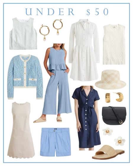 Affordable fashion under $50 from Abercrombie, Quince, J.Crew Factory, and Amazon. 💙 So much more on the blog!

#LTKfindsunder50 #LTKfindsunder100