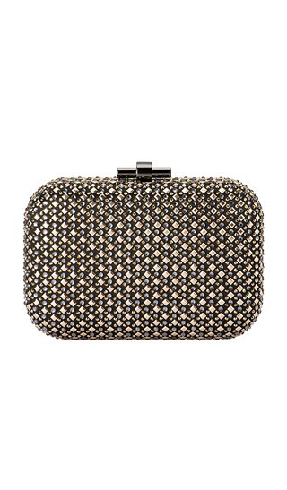 olga berg Ellen Hotfix Clutch in Metallic Neutral. | Revolve Clothing (Global)