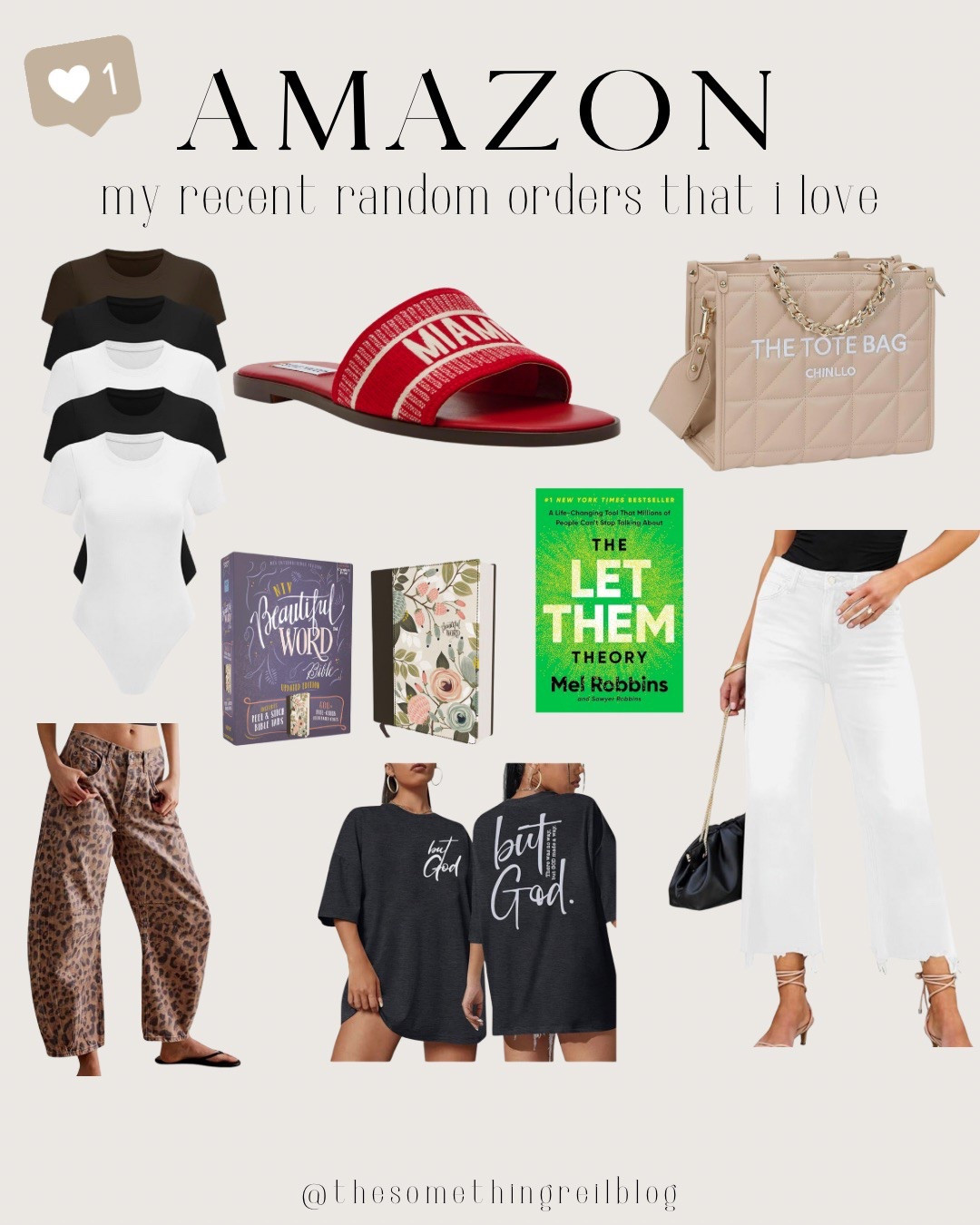My recent random Amazon order of things I’m loving right now! 🖤
#Denim
#Jeans
#Bodysuit
#SpringSandals
#amazonfinds


#LTKSaleAlert #LTKStyleTip #LTKFindsUnder50