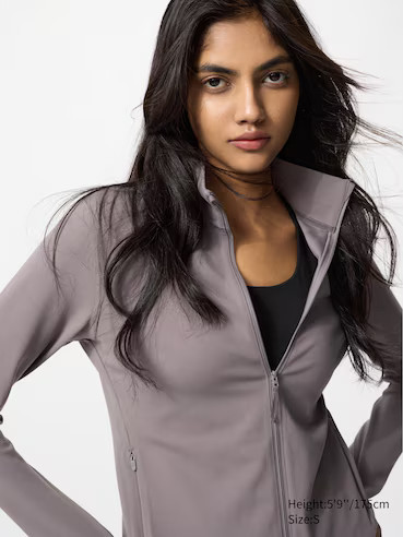 WOMEN'S AIRISM SOFT FULL ZIP JACKET | UNIQLO AU | Uniqlo Australia