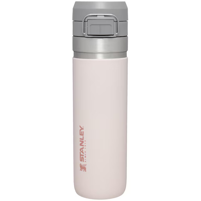 Stanley QF BOTTLE 24-OZ ROSE QUARTZ Insulated Stainless Steel Water Bottle | Lowe's
