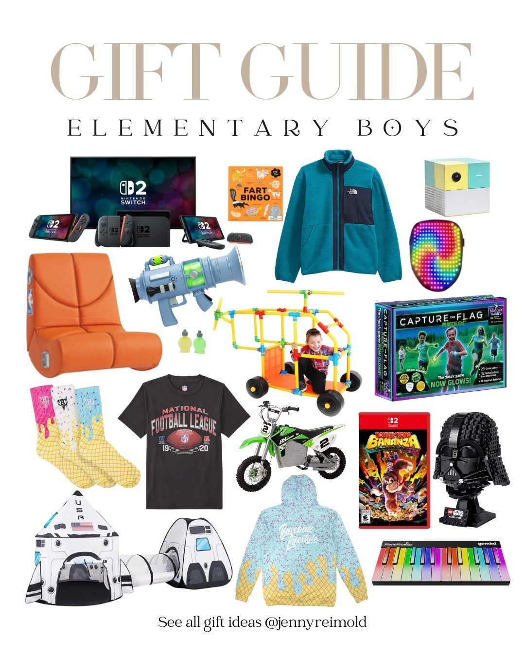 Elementary boys....
What's trending with the boys in elementary school? I polled my 3rd grader and asked his friends... here's our list...

#LTKKids #LTKGiftGuide #LTKFamily