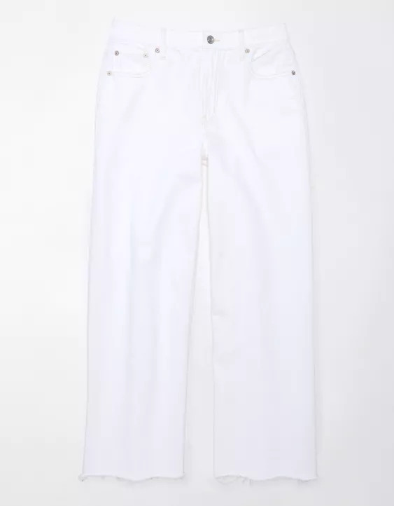 AE Strigid Super High-Waisted Baggy Wide-Leg Ankle Jean | American Eagle Outfitters (US & CA)