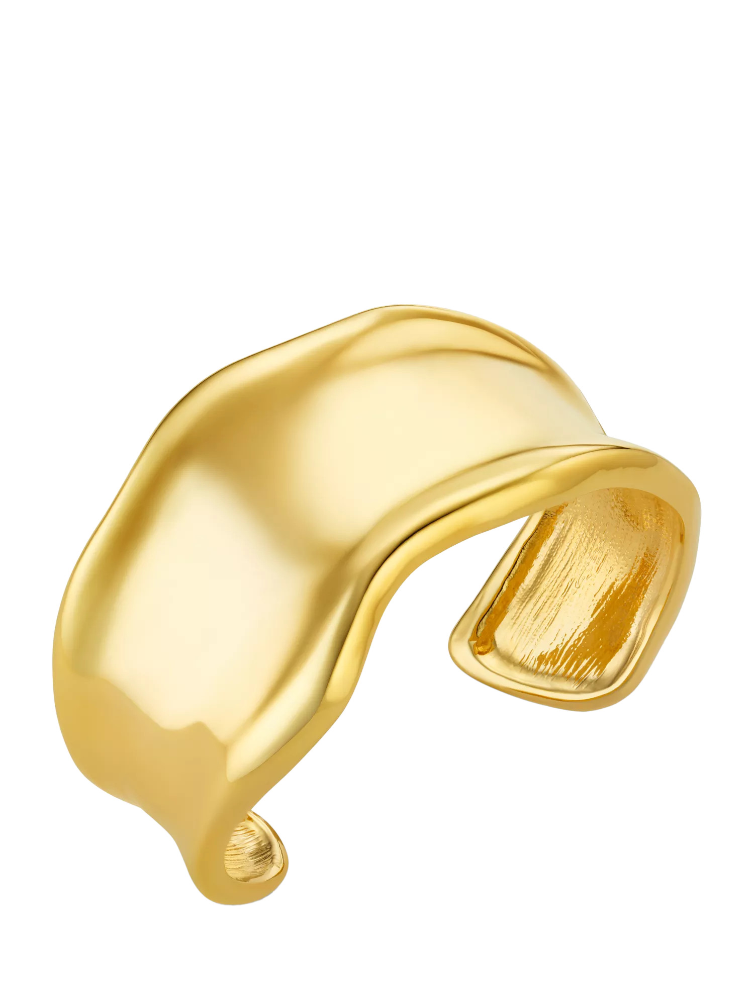 Orelia Statement Cuff Bracelet, Gold | John Lewis (UK)