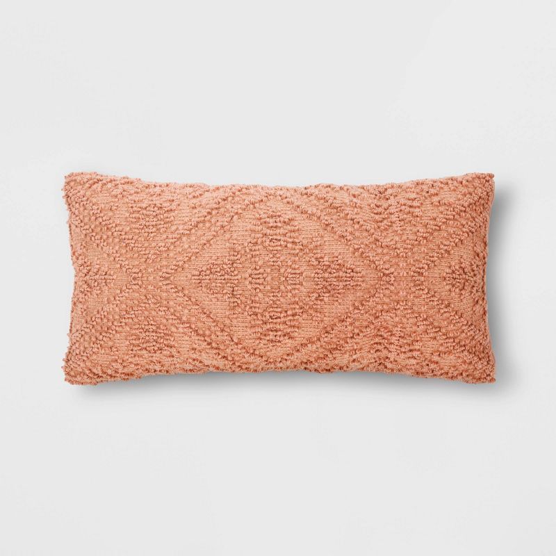 Tufted Throw Pillow Terracotta - Threshold™ | Target