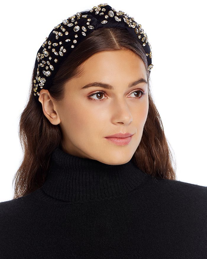 Mixed-Embellishment Velvet Knot Headband | Bloomingdale's (US)