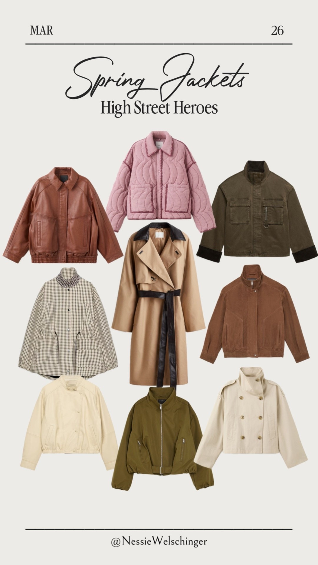 Spring jackets that won’t break the bank! The in between layers. 

#LTKspring #LTKworkwear #LTKstyletip