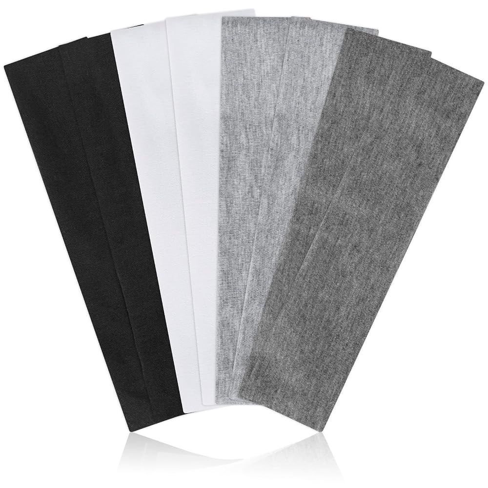 Headbands for Women Non Slip, Stretchy Sweat Headband for Workout Yoga Running, Head Bands for Wo... | Amazon (US)