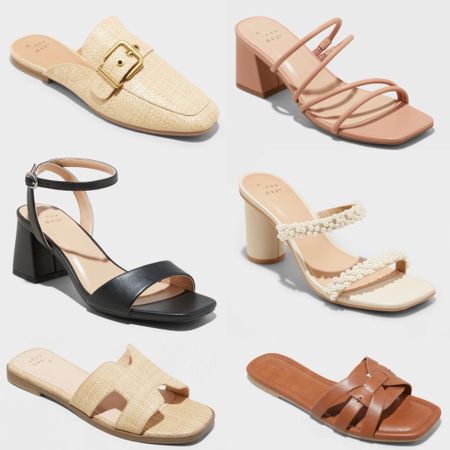 Spring Shoes 

Mules, sandals, and heels perfect for all the spring outfits. 

#LTKshoecrush #LTKfindsunder50 #LTKSeasonal
