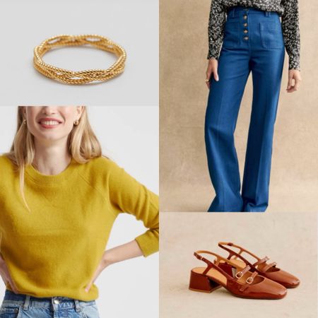 Trousers, denim, cashmere, sale, gold, low heels, ballet, statement jeans, leather, fall, ootd

#LTKshoecrush #LTKbeauty #LTKstyletip