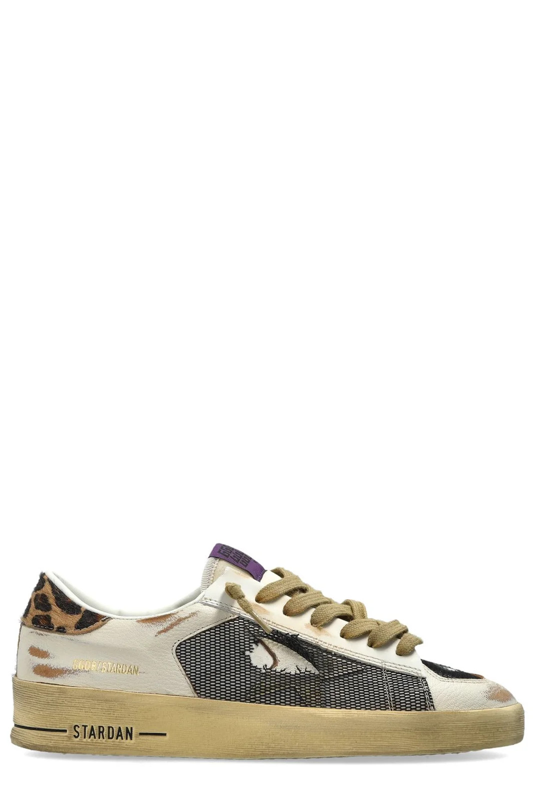 Golden Goose Deluxe Brand Stardan Lace-Up Sneakers | Cettire Global