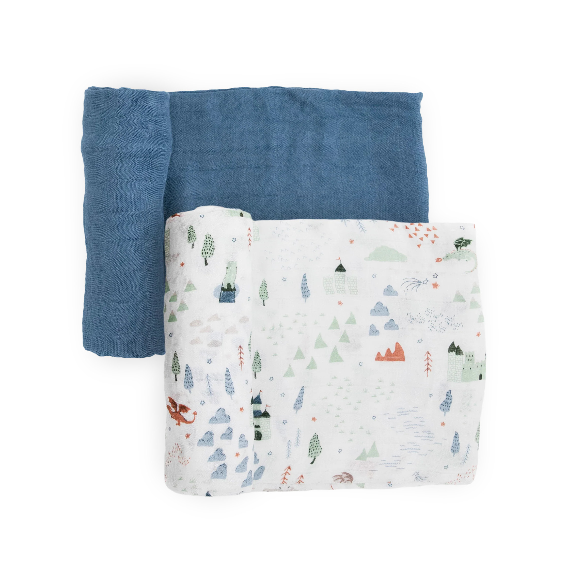 Cotton Muslin Swaddle Blanket 3 Pack - Desert Night | Little Unicorn