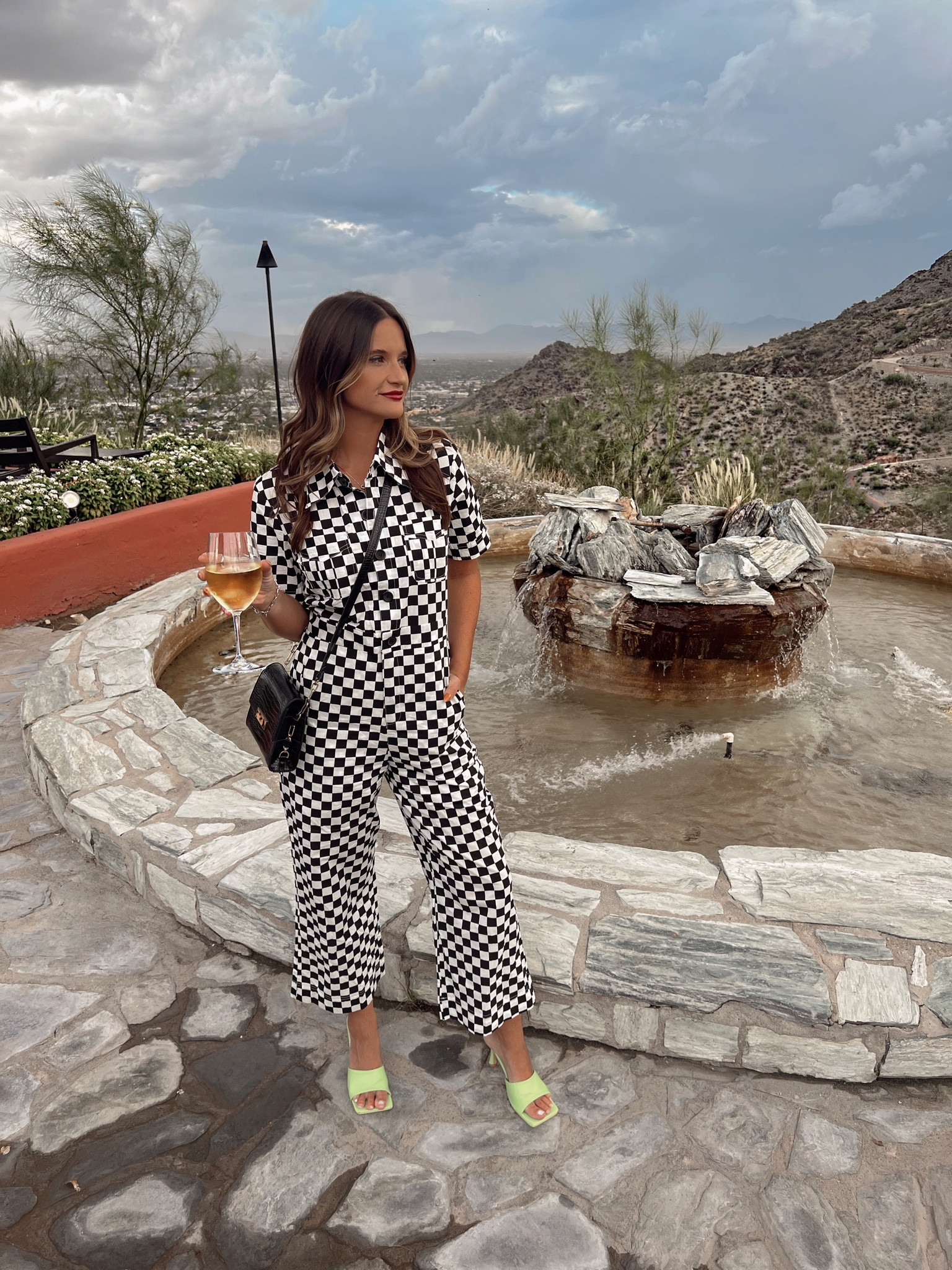 Checkered coveralls | jumpsuit | fall outfit | coverall | date night | dinner look | 

#LTKtravel #LTKshoecrush #LTKSeasonal