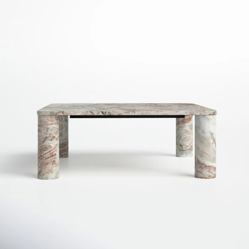 Enid Marble Coffee Table | Wayfair Professional
