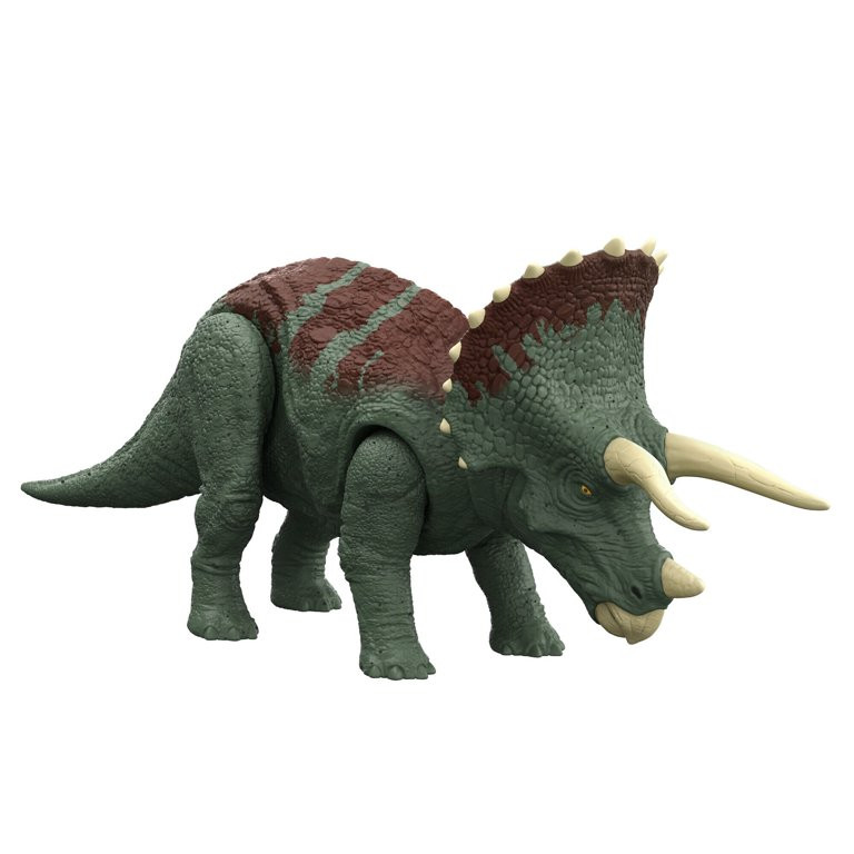 Jurassic World Dominion Roar Strikers Triceratops Dinosaur Action Figure with Roaring Sound and A... | Walmart (US)