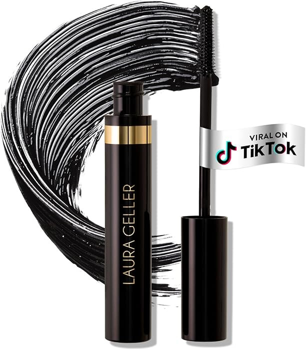 LAURA GELLER NEW YORK Kajal Longwear Mascara \u2013 Black \u2013 Volumizing, Lengthening, & Defin... | Amazon (US)