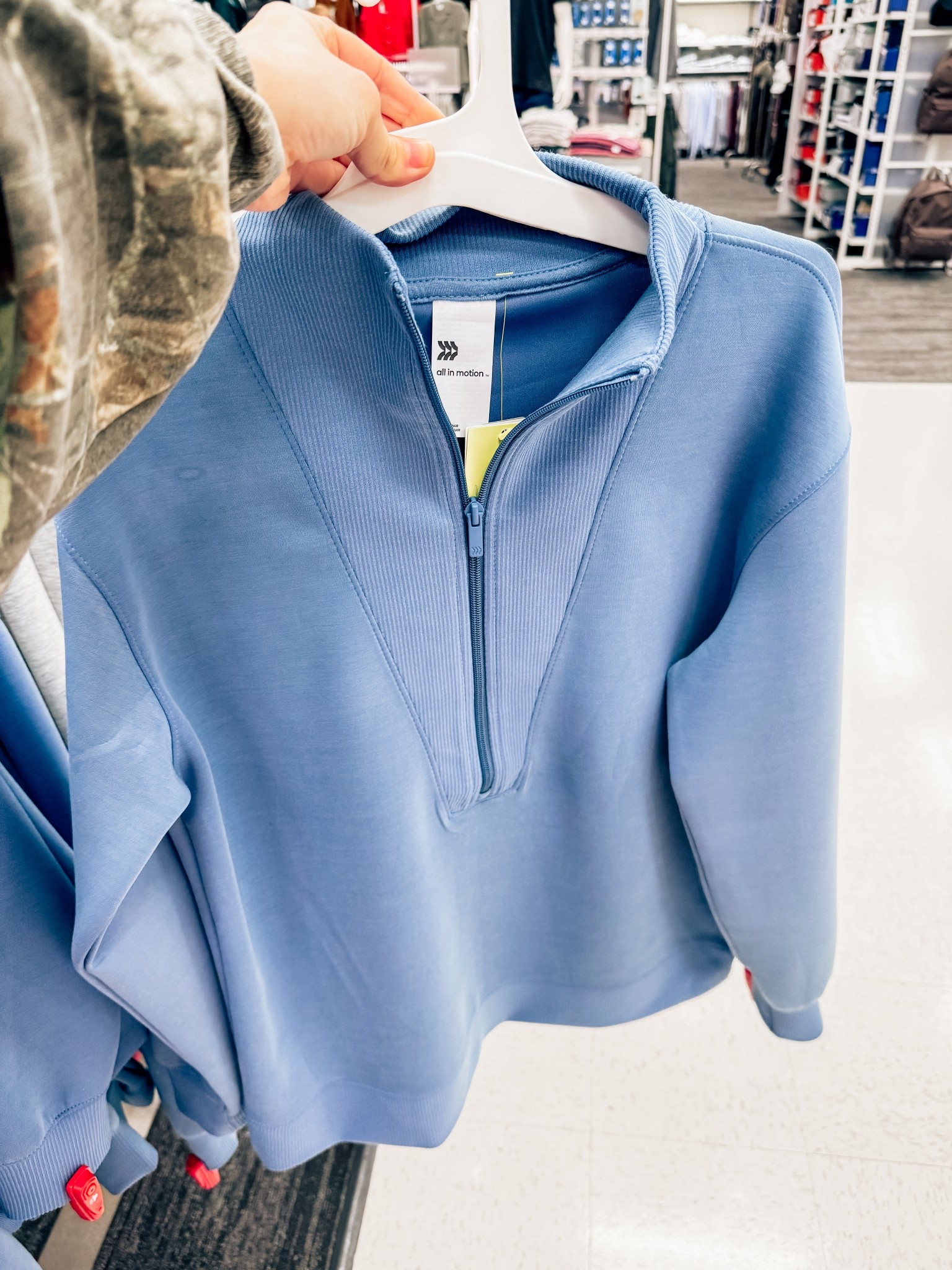 Pullover athletic wear from target 

#LTKActive #LTKFindsUnder50 #LTKfitnessgoals