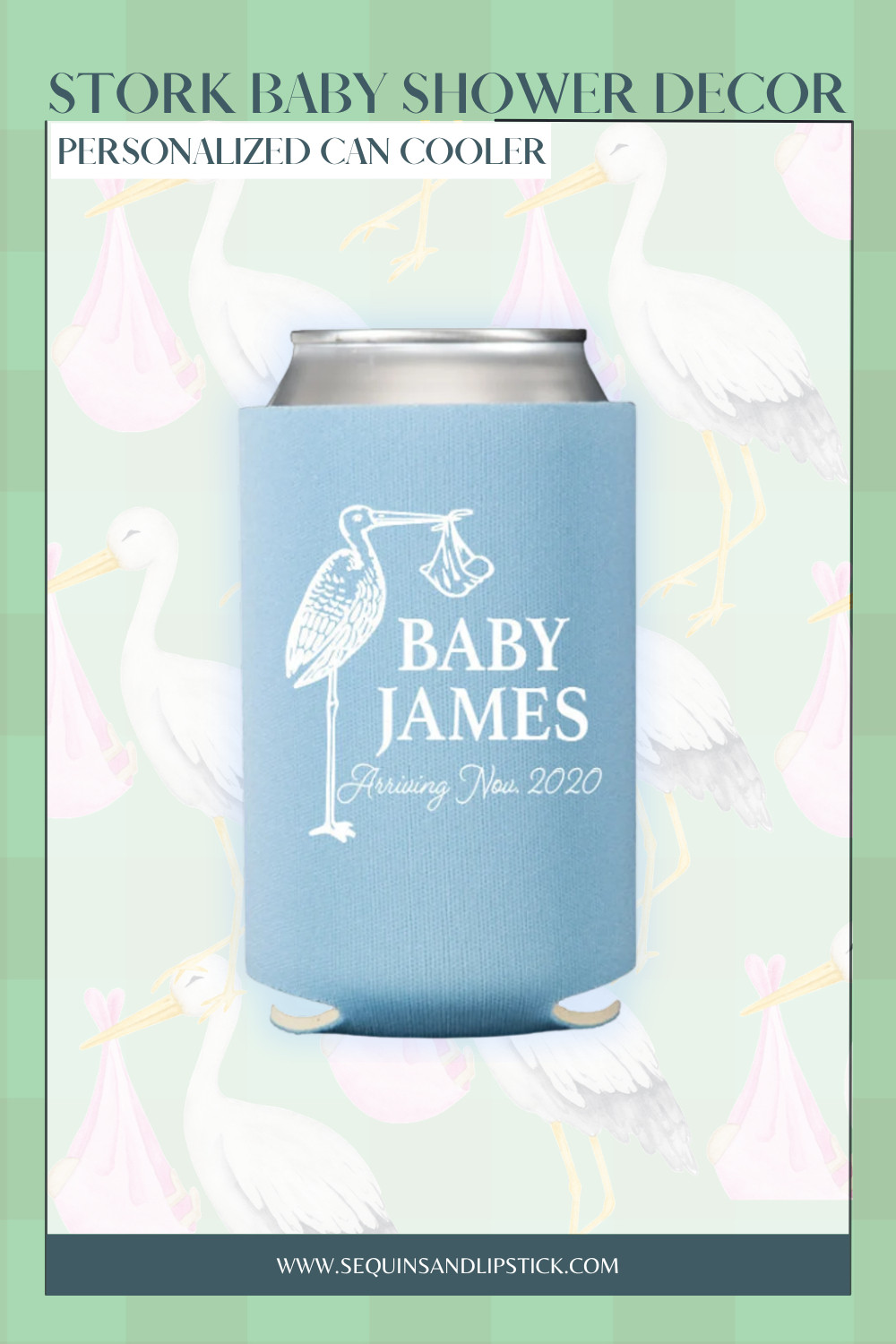 Celebrate baby on the way with adorable stork-themed baby shower can coolers ✨🍼 

 #LTKmomlife #LTKfoodie #LTKBaby
