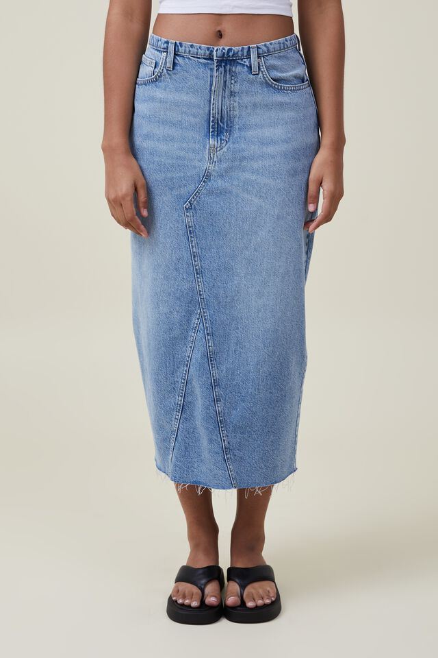 Maxi Denim Skirt | Cotton On (US)