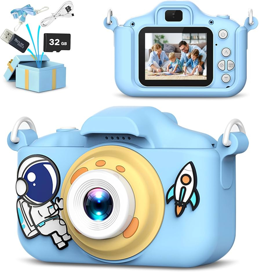 Amazon.com: JCC Children Camera for Girls/Boys, Portable Selfie Toy Camera for Toddlers Age 3-12 ... | Amazon (US)