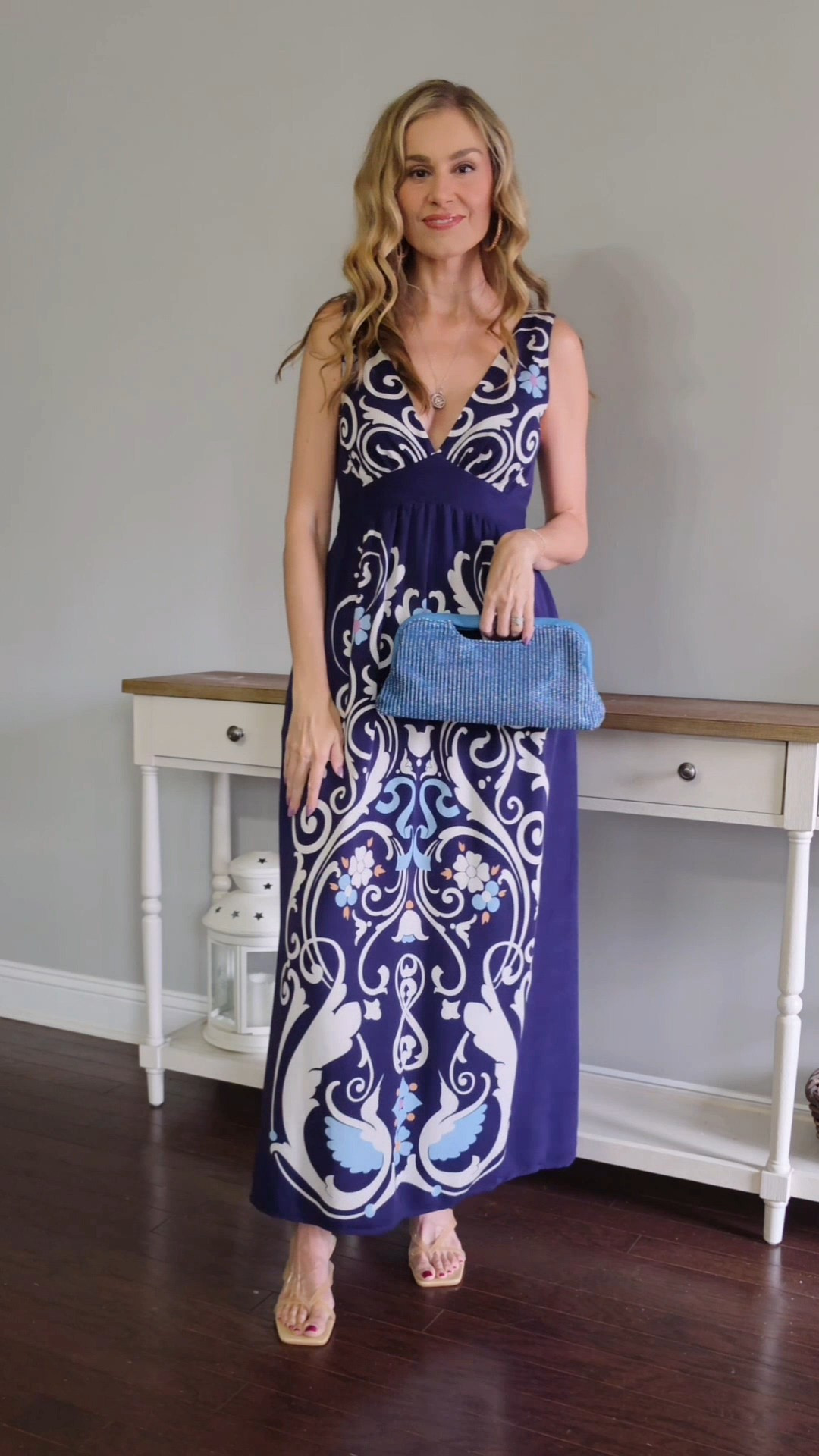 Another @renttherunway look that made me feel so put together. 💙✨This dress was such a fun rental, and I paired it with the cutest accessories from @vici to complete the look. I love mixing RTR rentals with pieces already in my closet (or new favorites!) to create outfits that feel like me.It's one of my favorite ways to keep my wardrobe feeling fresh without committing to buying everything. 🤍If you've been wanting to give Rent the Runway a try, July is the perfect time—you can save 60% off your first month with my code RTRXRSZMIDT50.And if you're eyeing these adorable VICI accessories, you can save 30% with my code REBECCA30. ✨#rtrpartner #vici #gifted 

#LTKootd #LTKSaleAlert