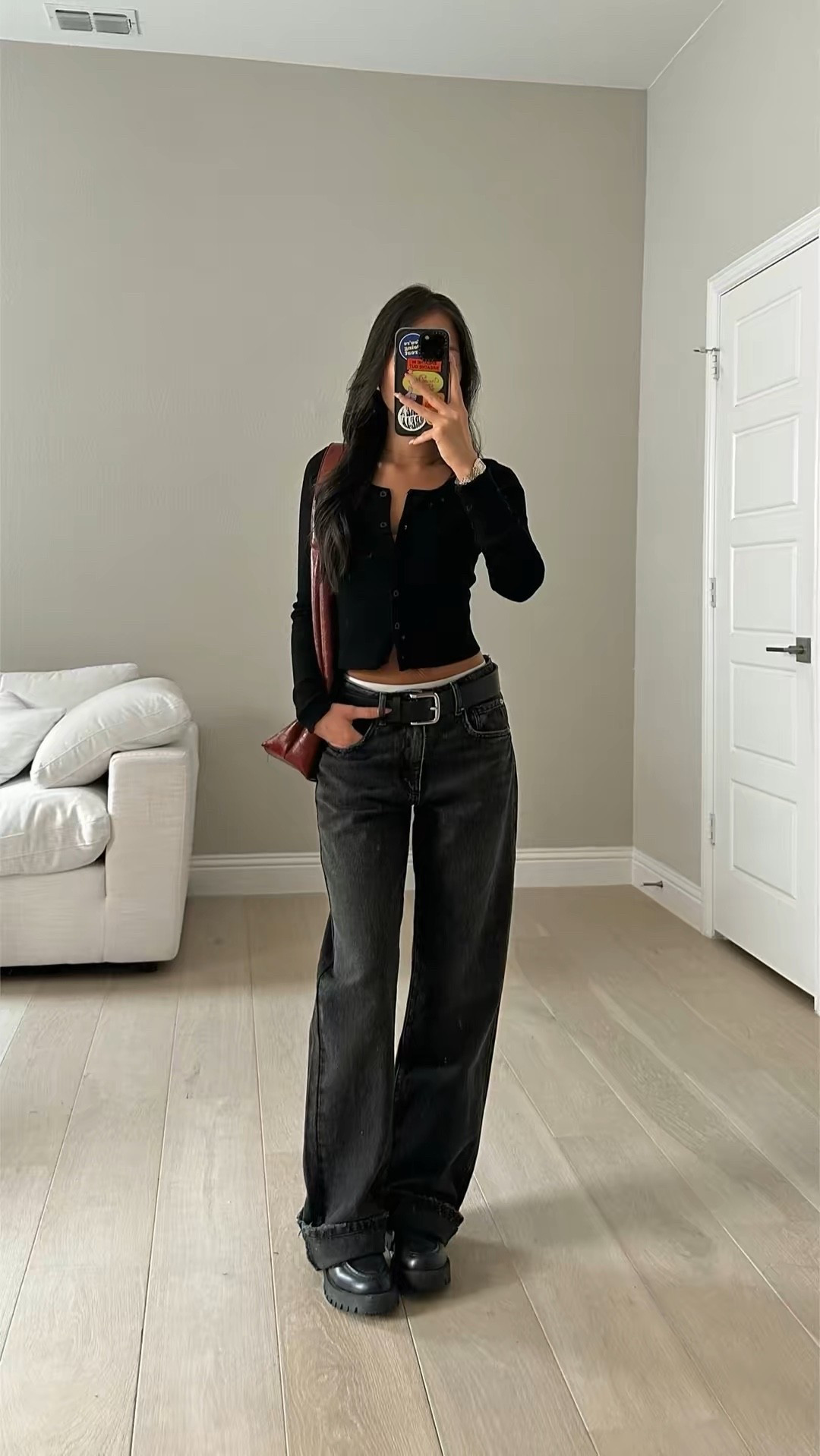 top is old walmart, jeans are size 00 regular length 