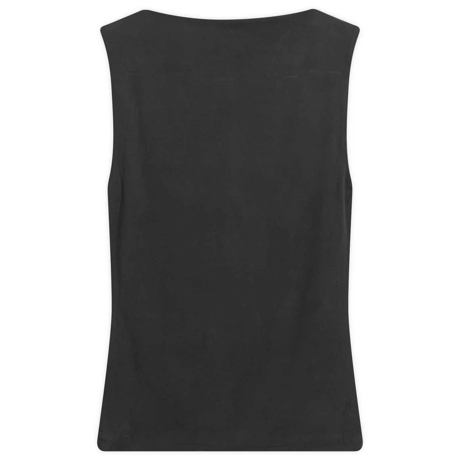 ST. Agni Women's Cupro Jersey Top in Black, Size Medium | END. Clothing