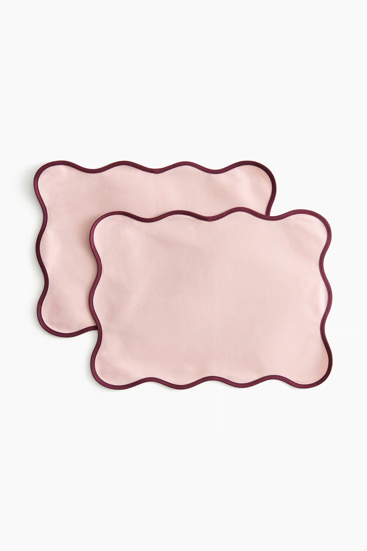 2-pack water-repellent place mats - Light pink - Home All | H&M GB | H&M (UK, MY, IN, SG, PH, TW, HK)