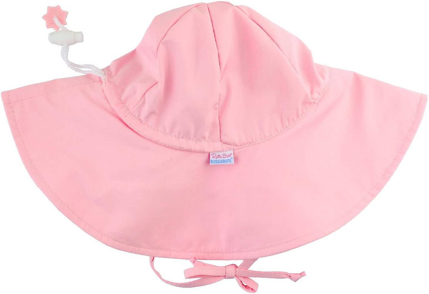 Baby/Toddler Girls Baby Sun Hat UPF 50+ Sun Protection Floppy Wide Brim | Amazon (US)