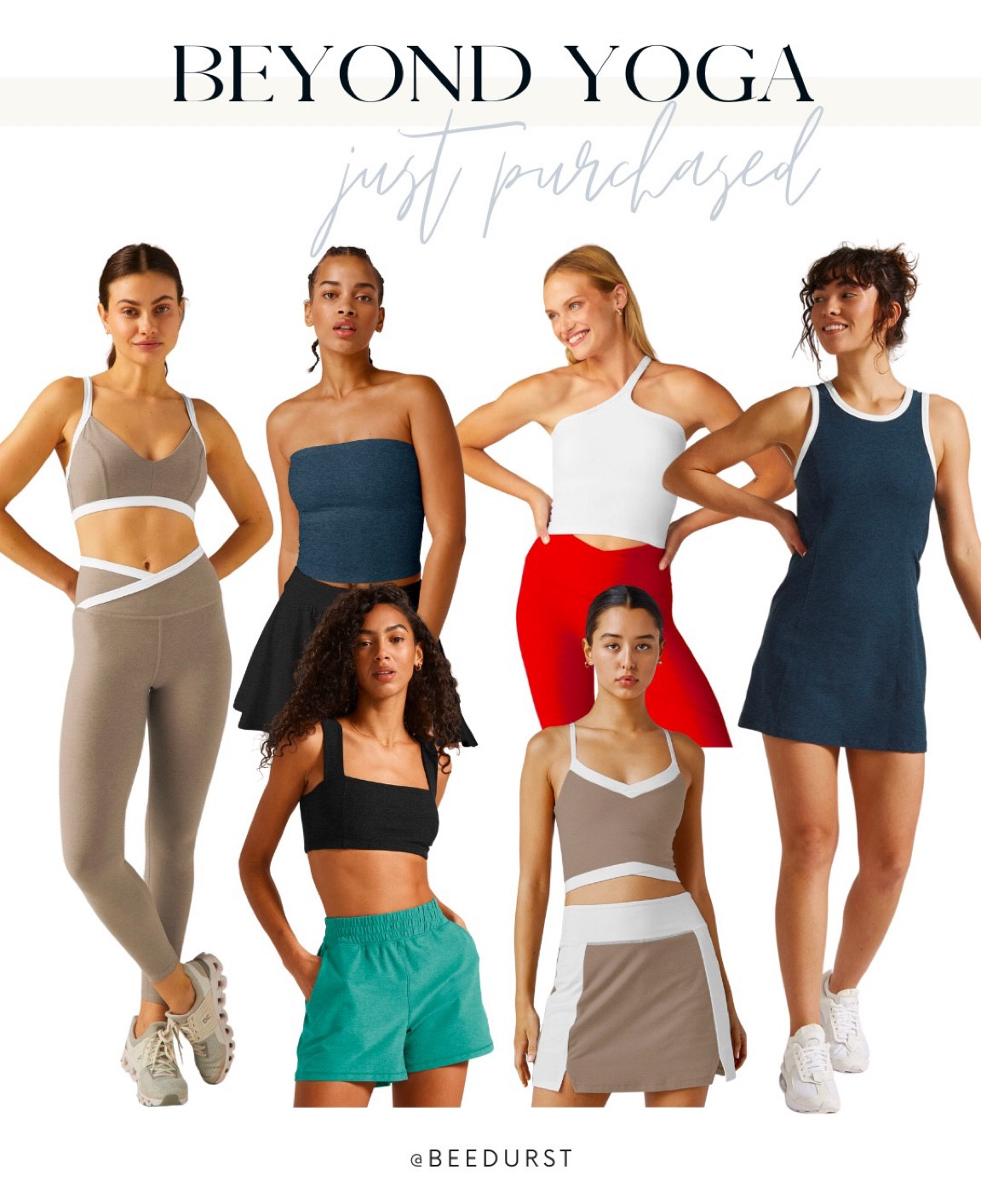 Here my recent order that I’m loving from Beyond Yoga! Beyond Yoga outfit, Beyond Yoga set, yoga outfit, gym outfit, gym look, tennis dress, tennis skirt, tennis set, athletic wear

#LTKFitness #LTKstyletip #LTKcurves