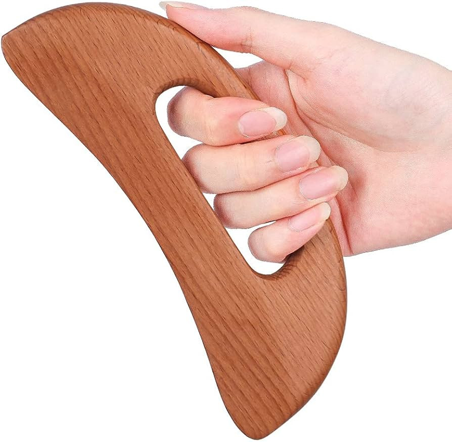 Scienlodic Gua Sha Massage Tool,Wood Therapy Massage Tools,Lymphatic Drainage Tool Anti Cellulite... | Amazon (US)
