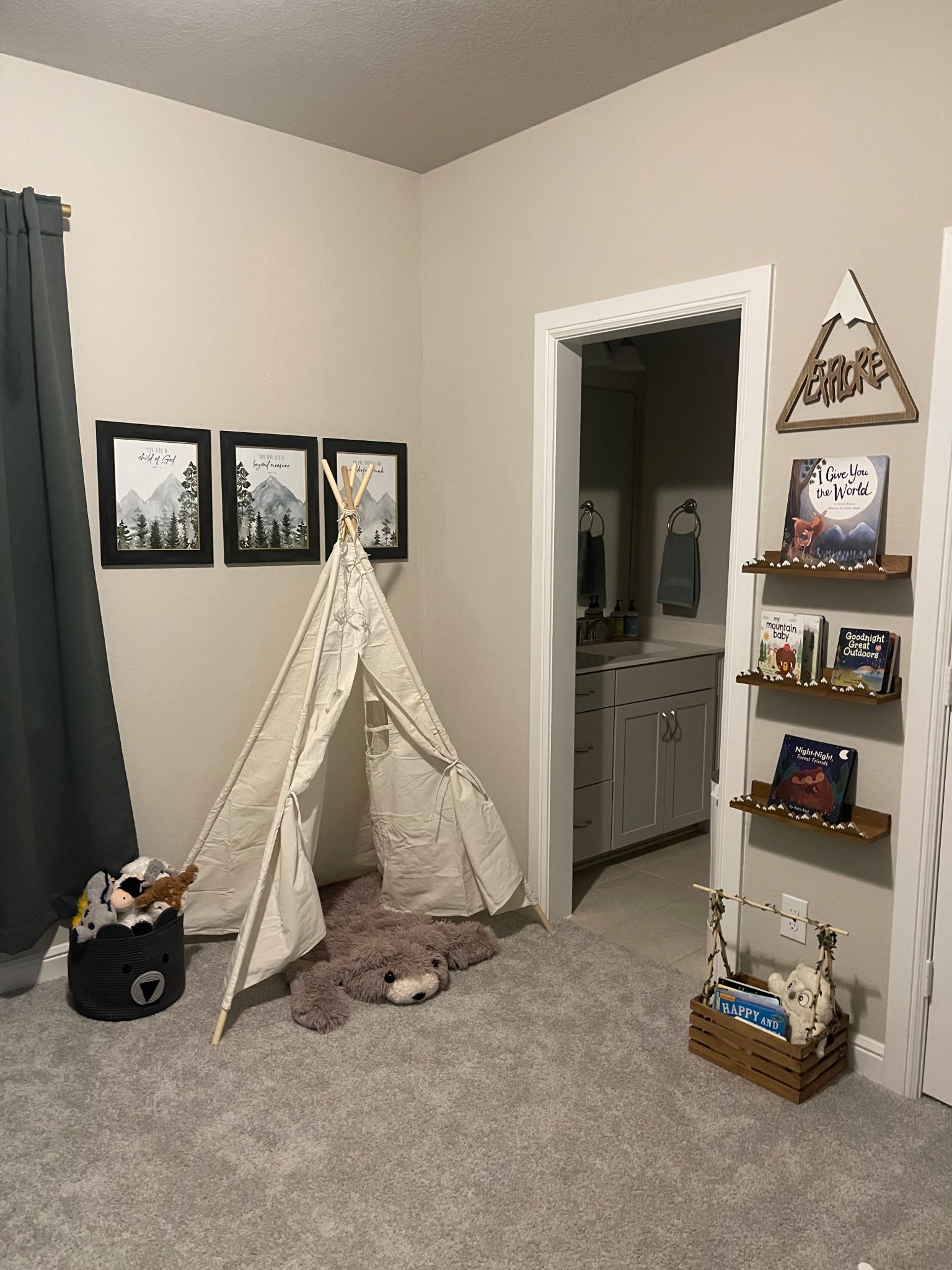 Took out the changing table and put up a fun play/reading area🥺

#LTKKids #LTKHome #LTKBaby