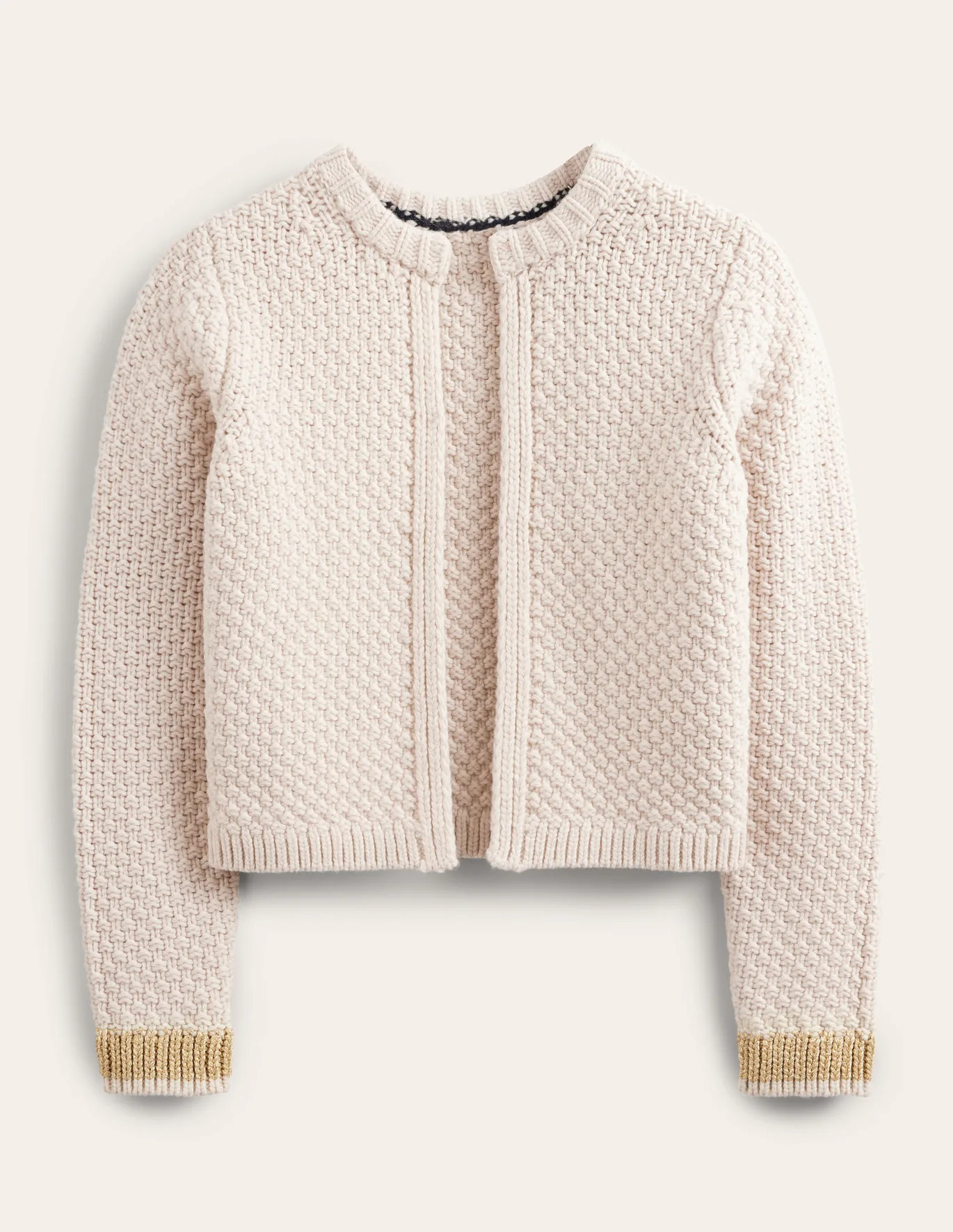 Textured Chunky Wool Cardigan | Boden (US)
