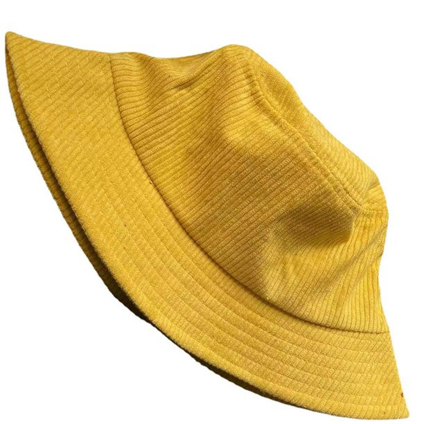 Simple Japanese Solid Color Outdoor Unisex Soft Corduroy Bucket Hat Autumn Winter Sun Hats Women ... | Walmart (US)
